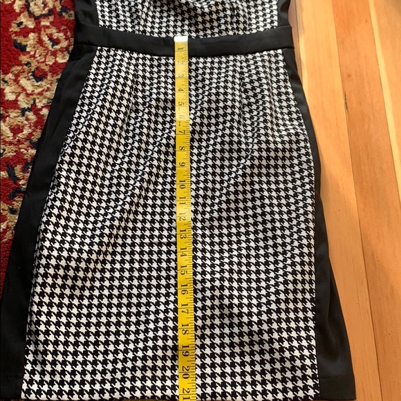 Ricki’s Black and White Houndstooth Sheath Dress - Picture 15 of 16